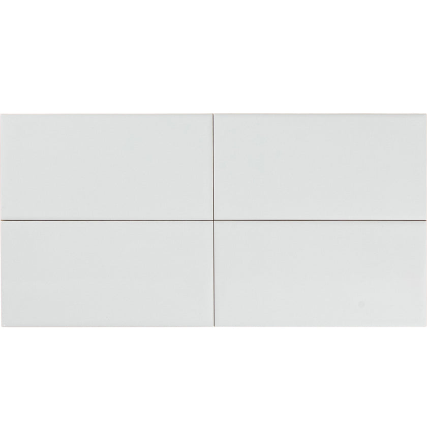 White Gloss Subway Pressed Edge