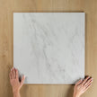 White Plus Carrara Polished