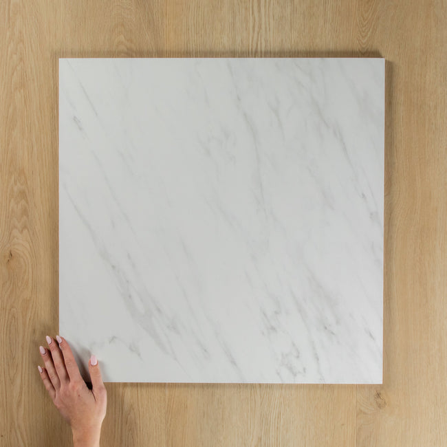 White Plus Carrara Matte