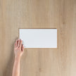 White Gloss Pressed Edge