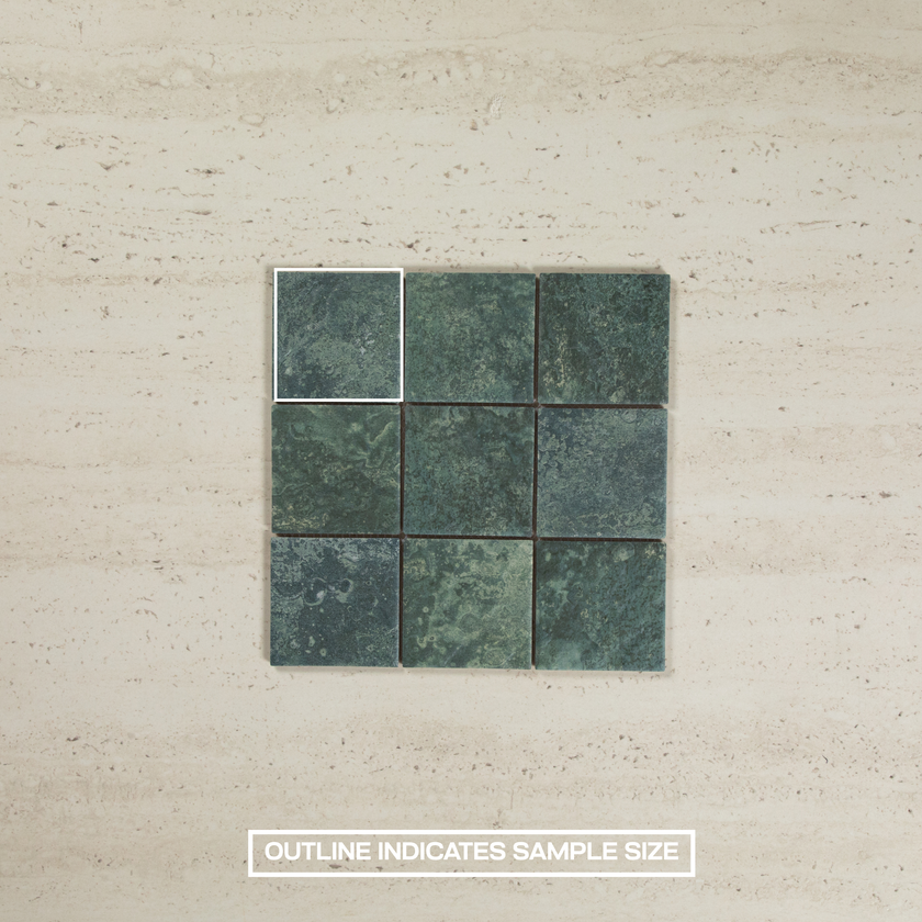 Azurite Green Mosaic