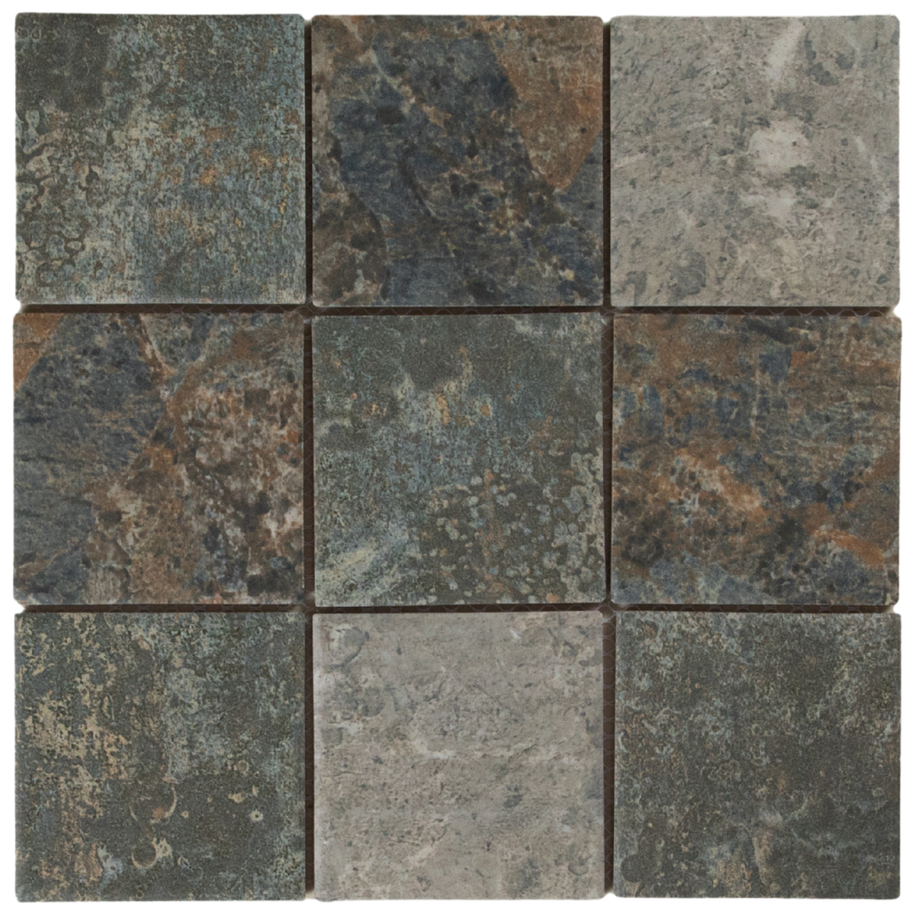 Azurite Grey Mix Mosaic