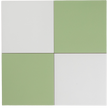 Antique White & Soap Green Mix