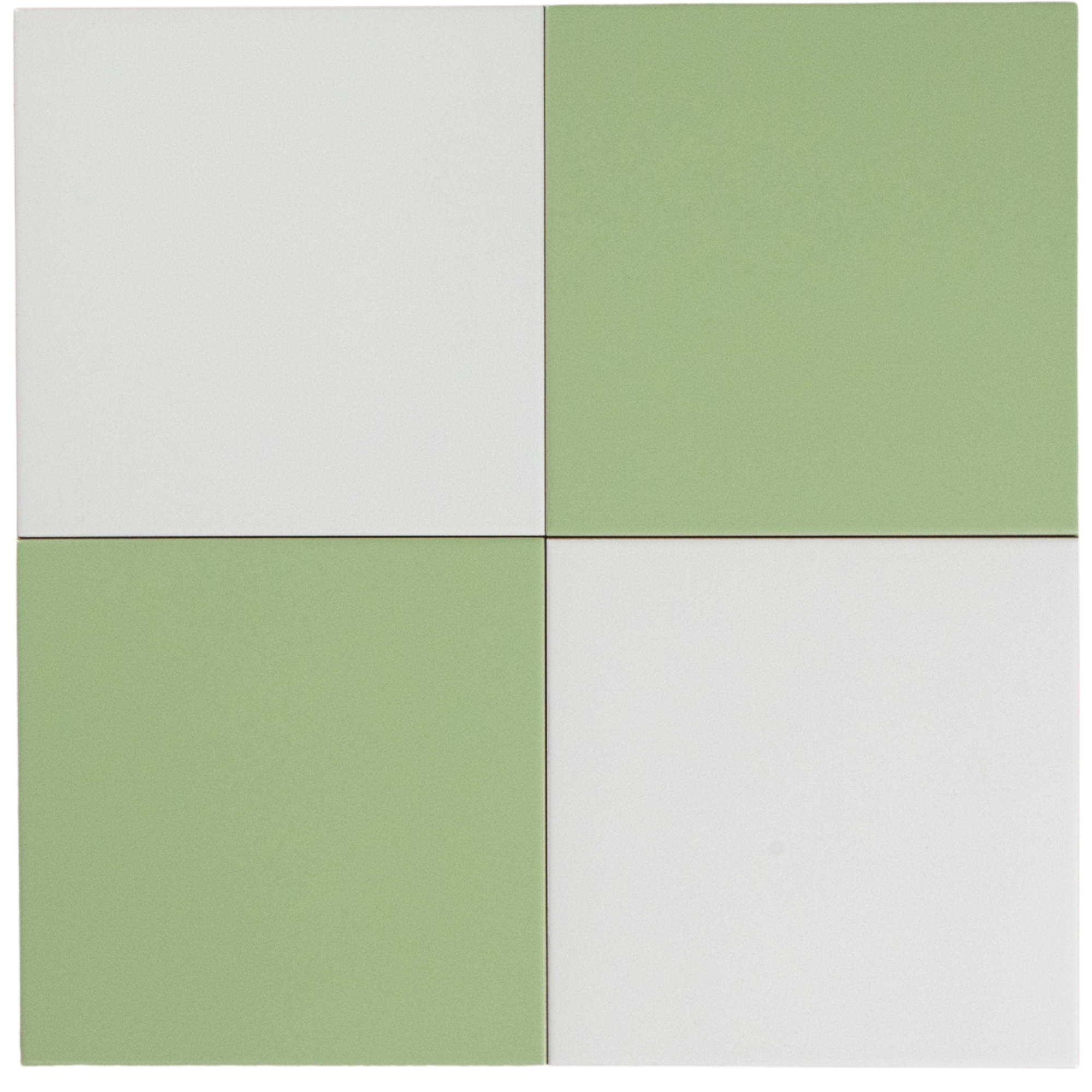 Antique White & Soap Green Mix