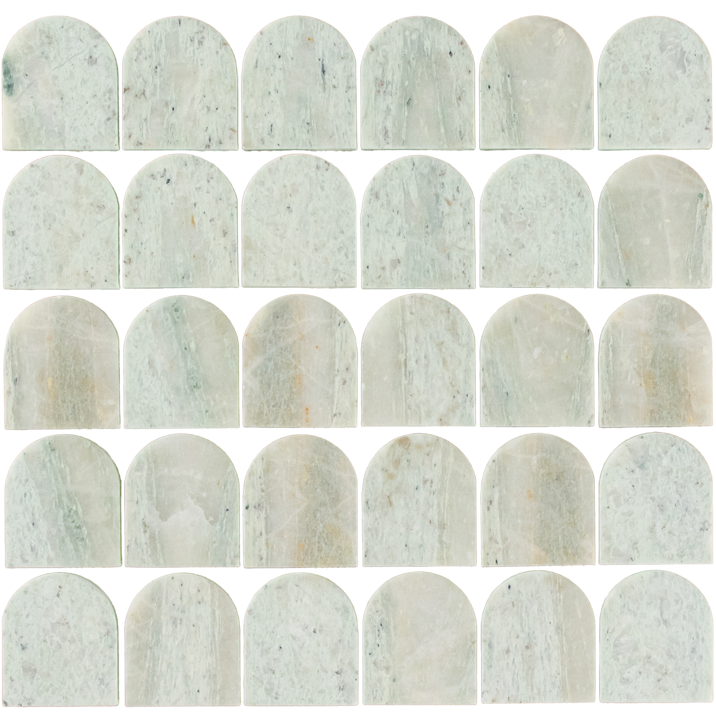 Mini Arch Mosaic Ming Green