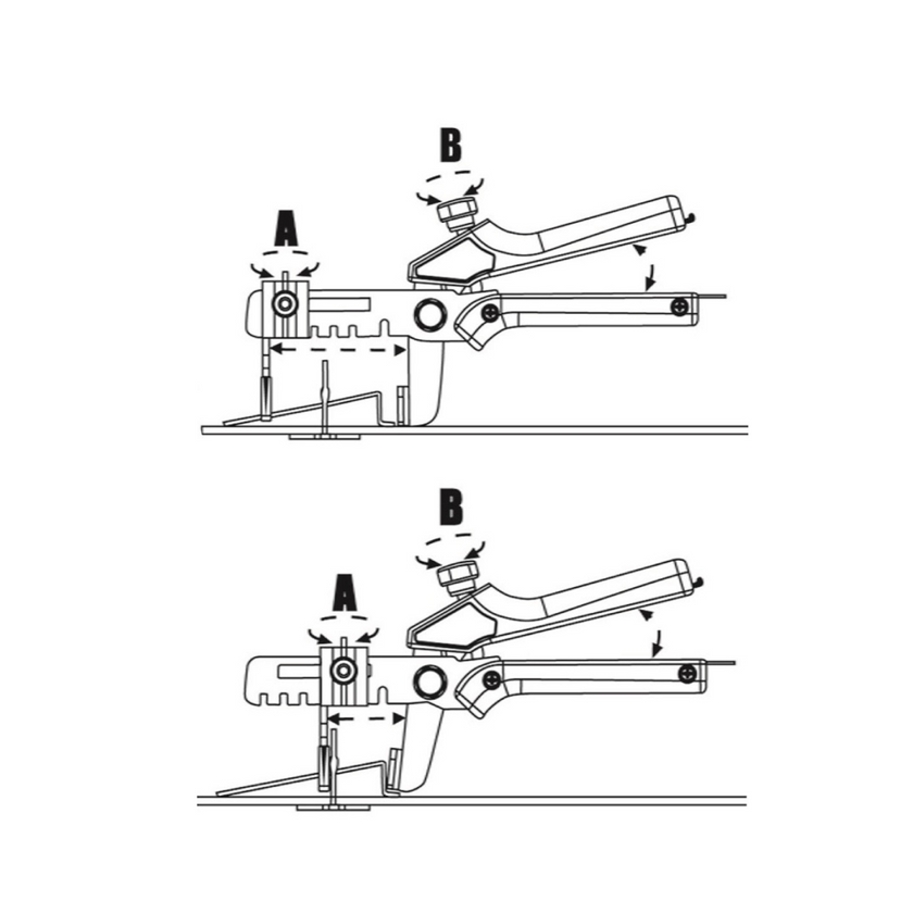 Wedge Lippage System 250 Pieces