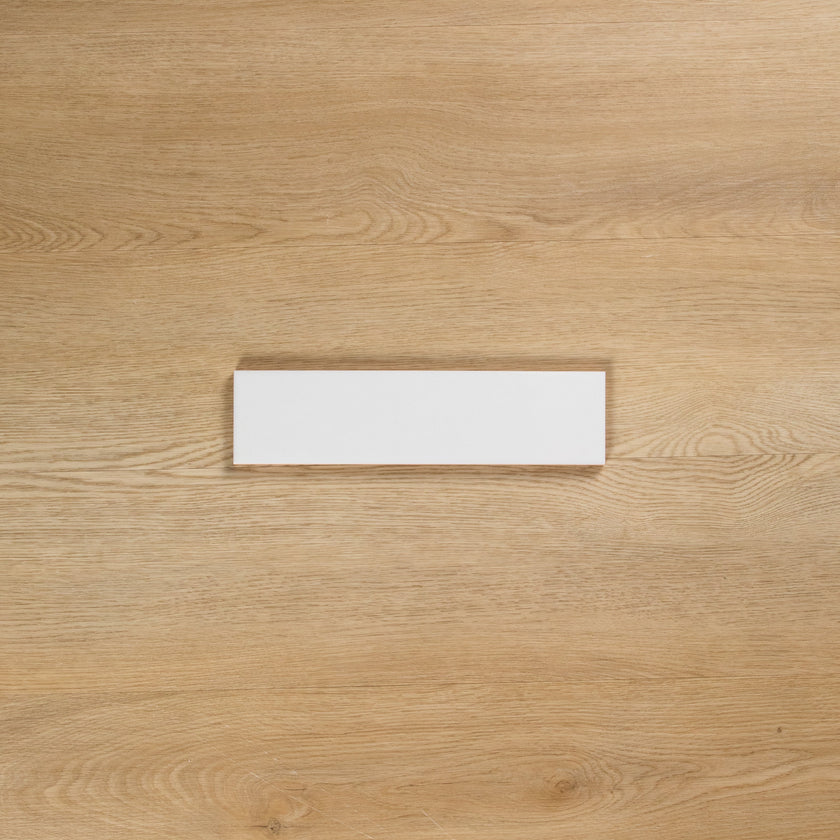 White Gloss Subway Pressed Edge